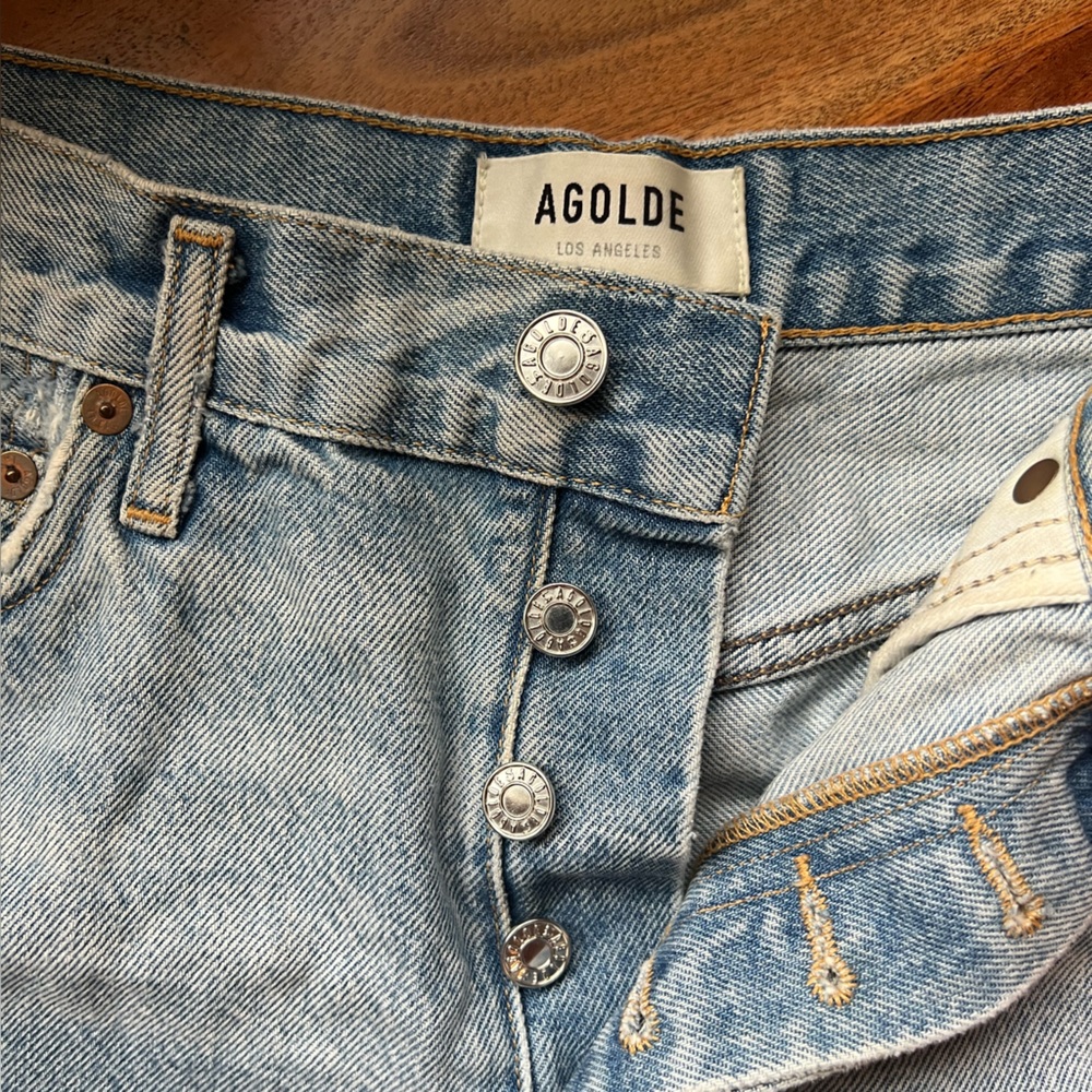 Agolde Parker Denim Shorts -size 28